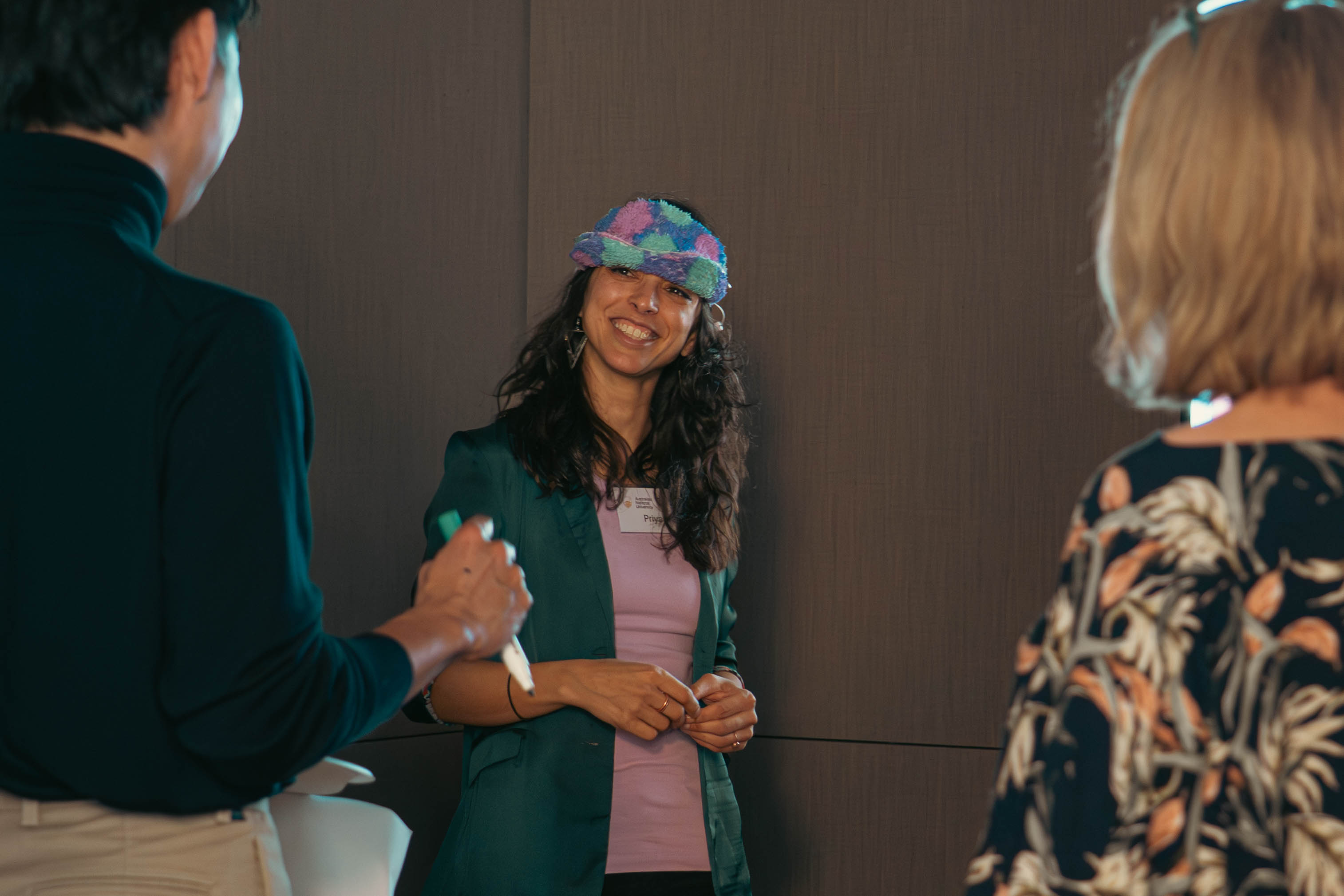 Priya's memory enhancement system takes the form of a wearable device