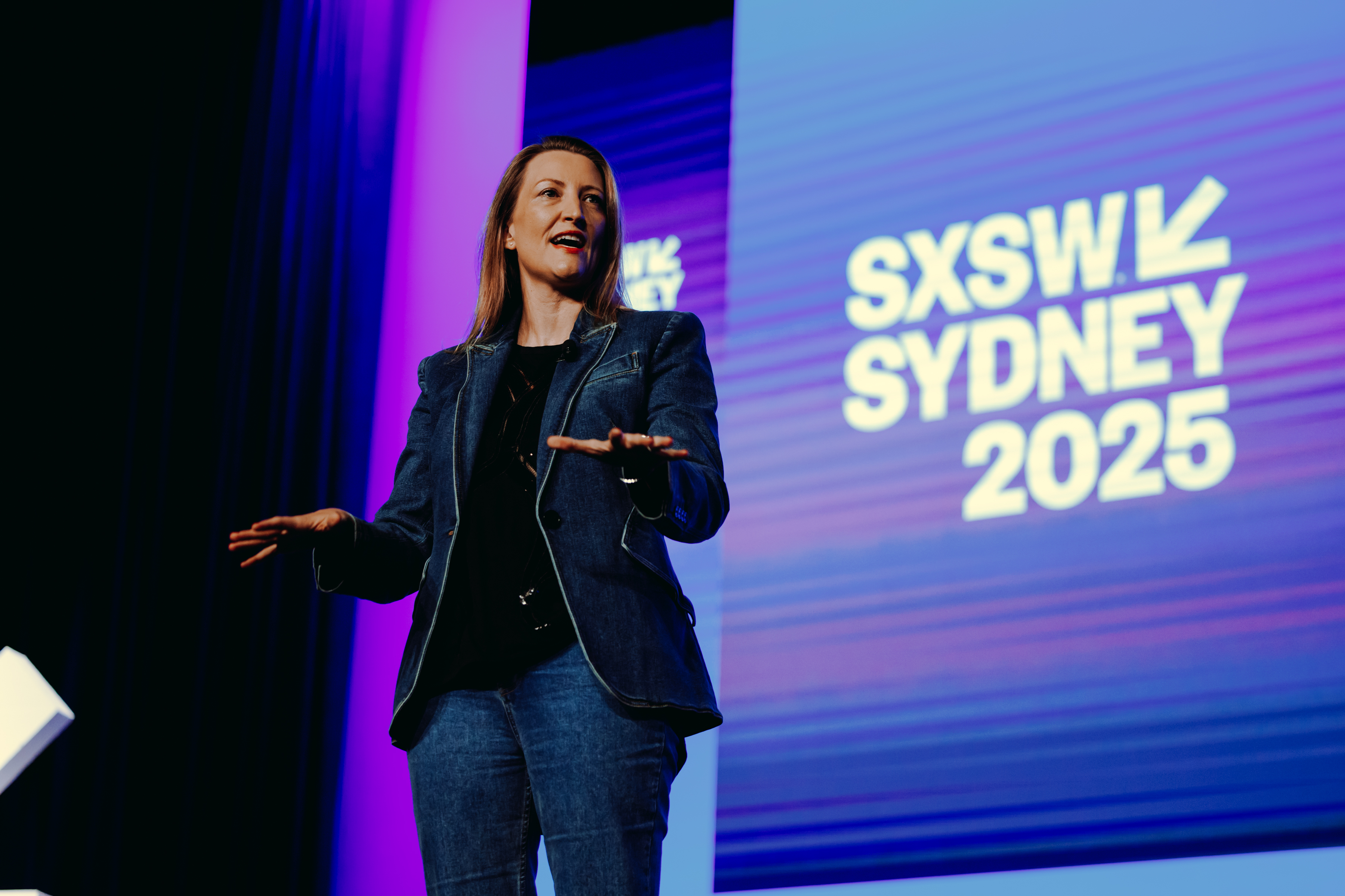  Dr Catherine Ball presenting at Mo Gawdat Keynote