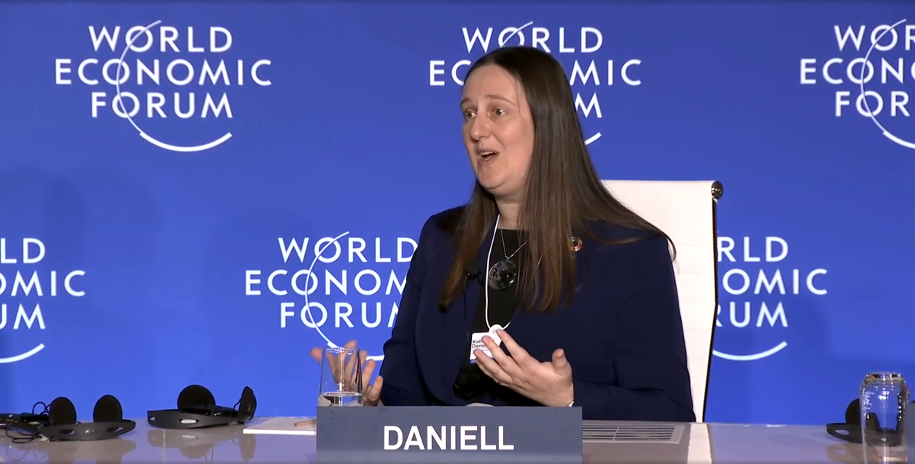 Katherine Daniell at the Top 10 Emerging Technologies of 2025 panel
