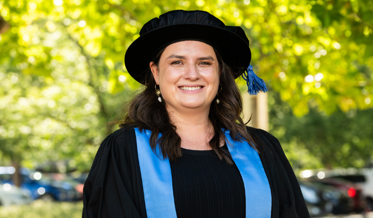 Lorenn Ruster, PhD Graduate from the ANU School of Cybernetics
