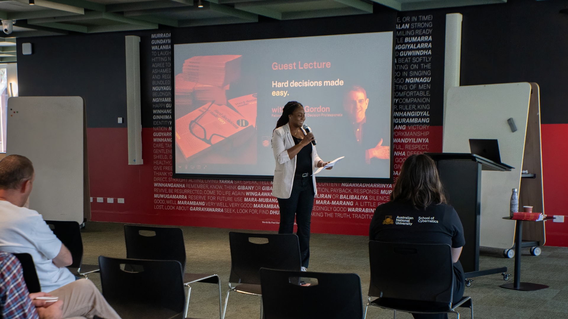 Safiya introduces Paul