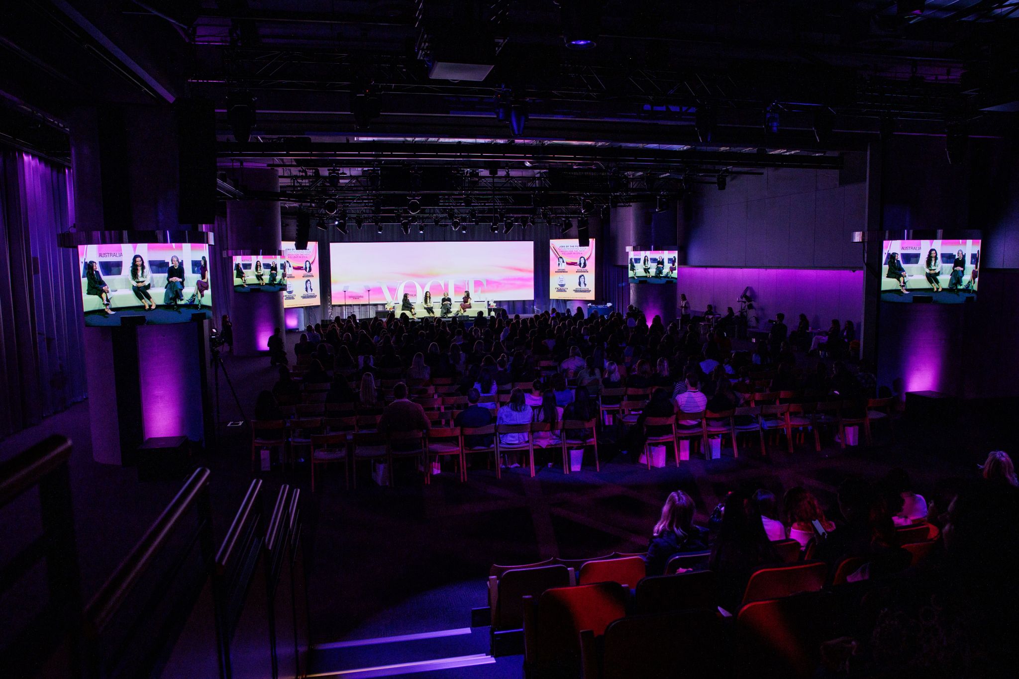 Audience view at Vogue Codes